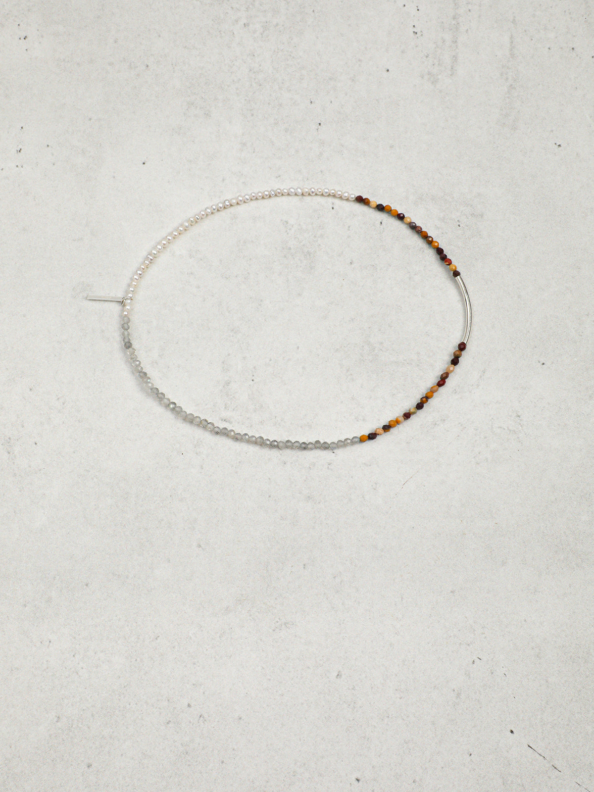 Silver Mist · Warm Isle Triple-Wrap Bracelet