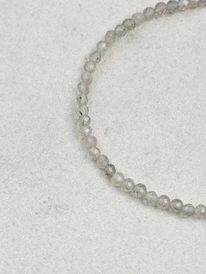 Silver Mist · Warm Isle Triple-Wrap Bracelet