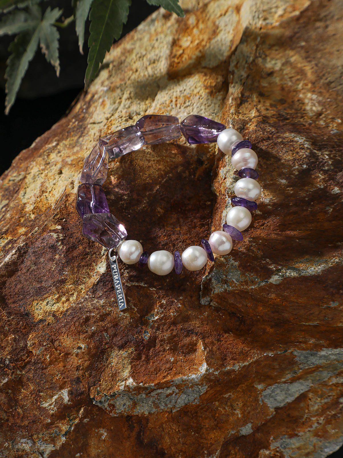 Violet Flow · Pearl Glow