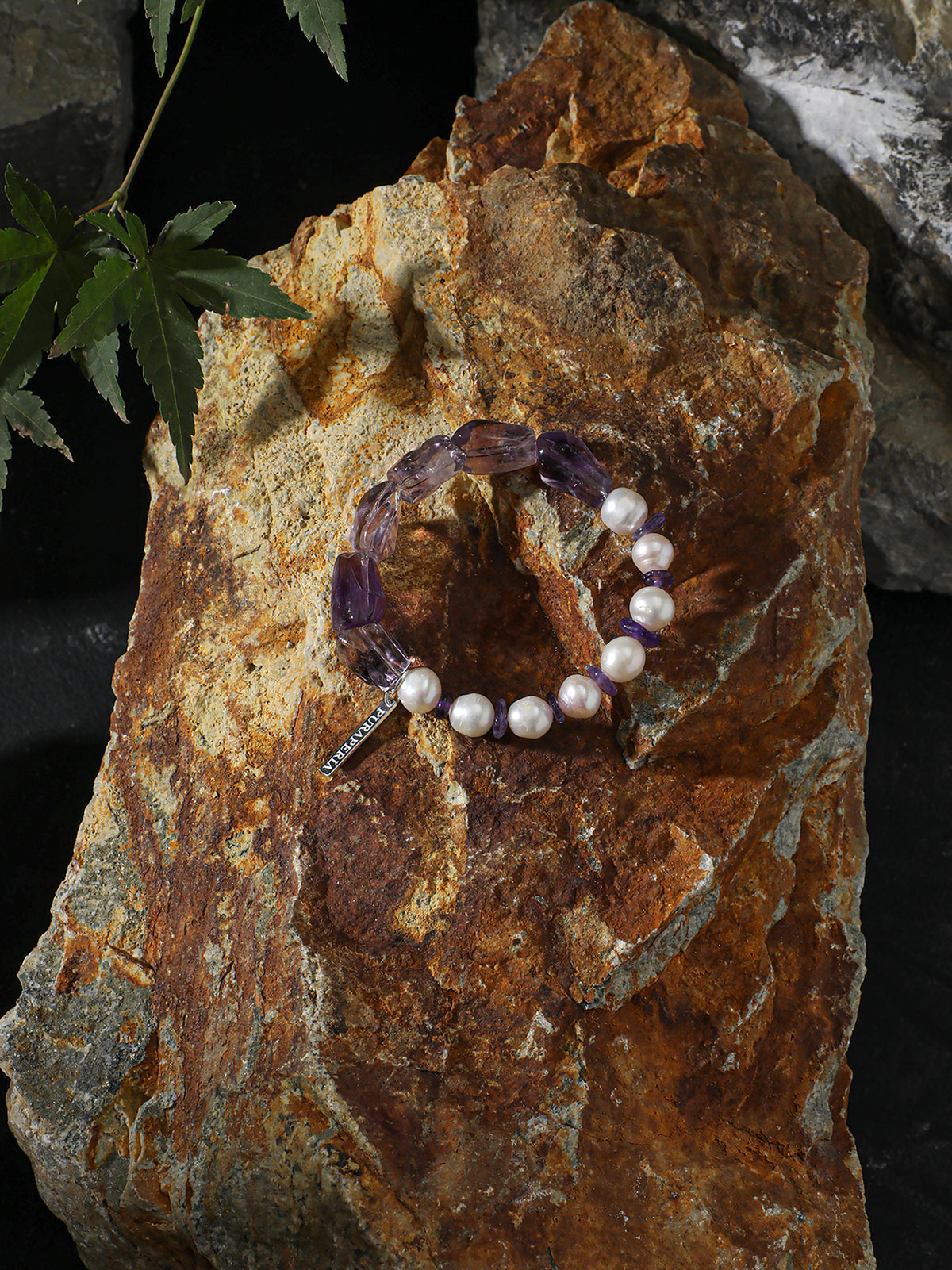 Violet Flow · Pearl Glow