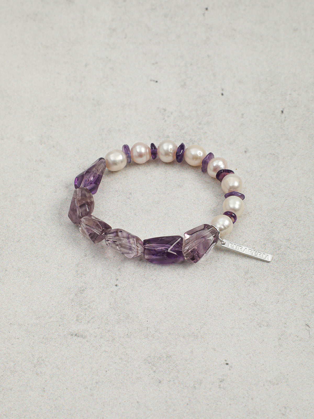 Violet Flow · Pearl Glow
