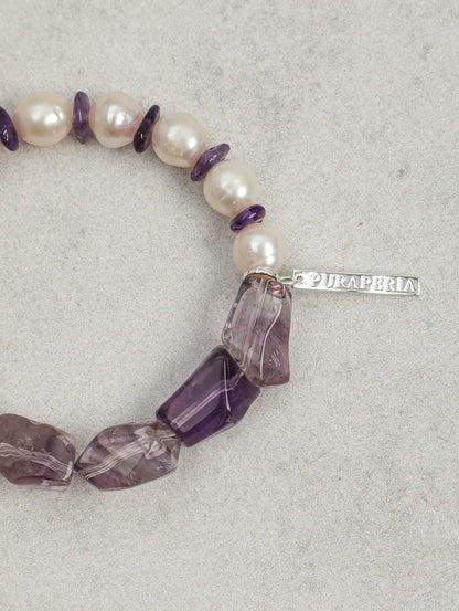Violet Flow · Pearl Glow