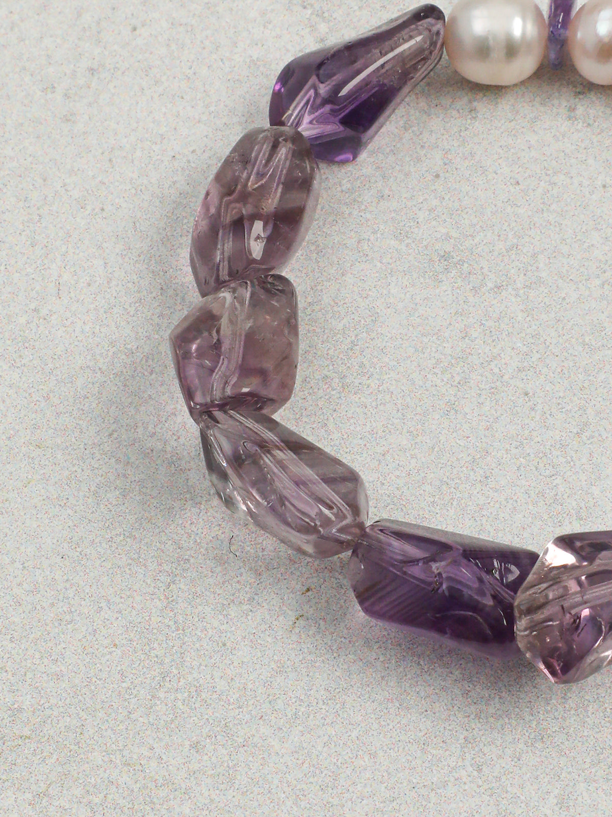 Violet Flow · Pearl Glow