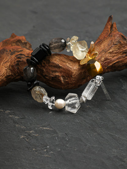 Crystal Glow · Noir Pearl