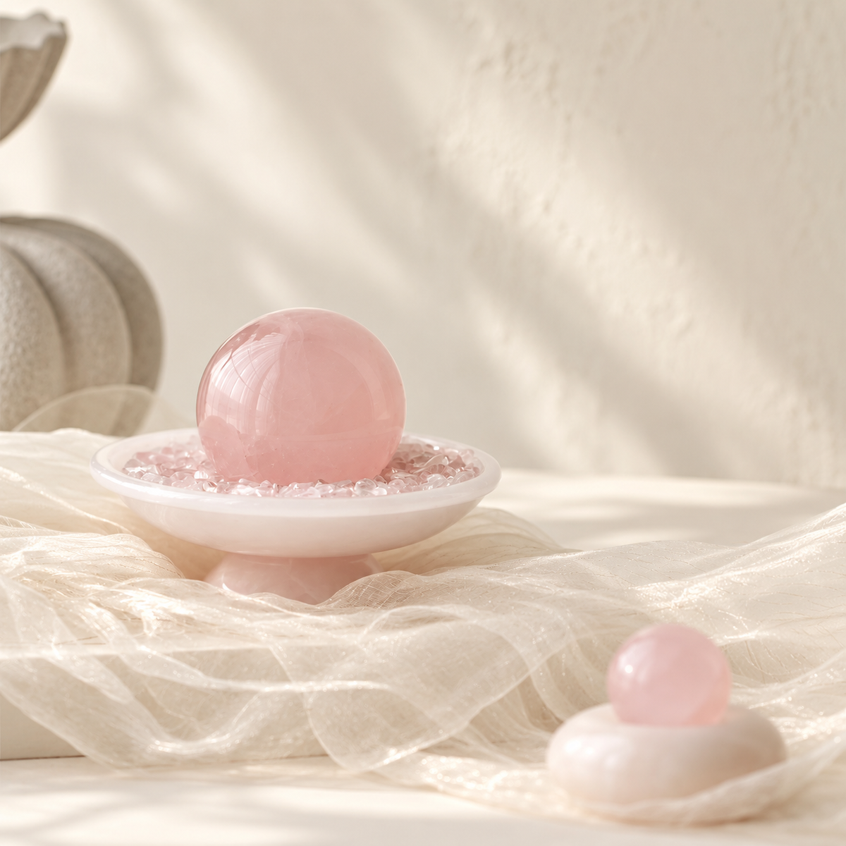 Blush Orbit · Rose Quartz