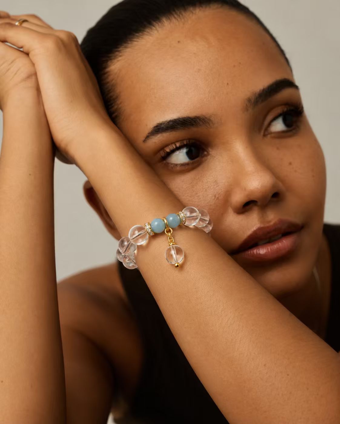 Crystal Tide · Aquamarine Glow