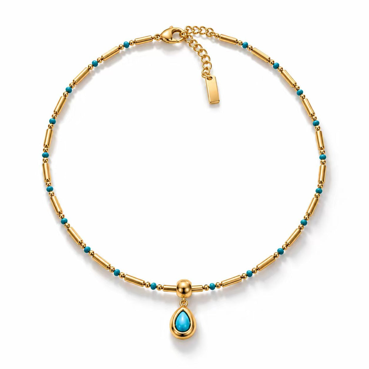Turquoise Drop · Golden Tide