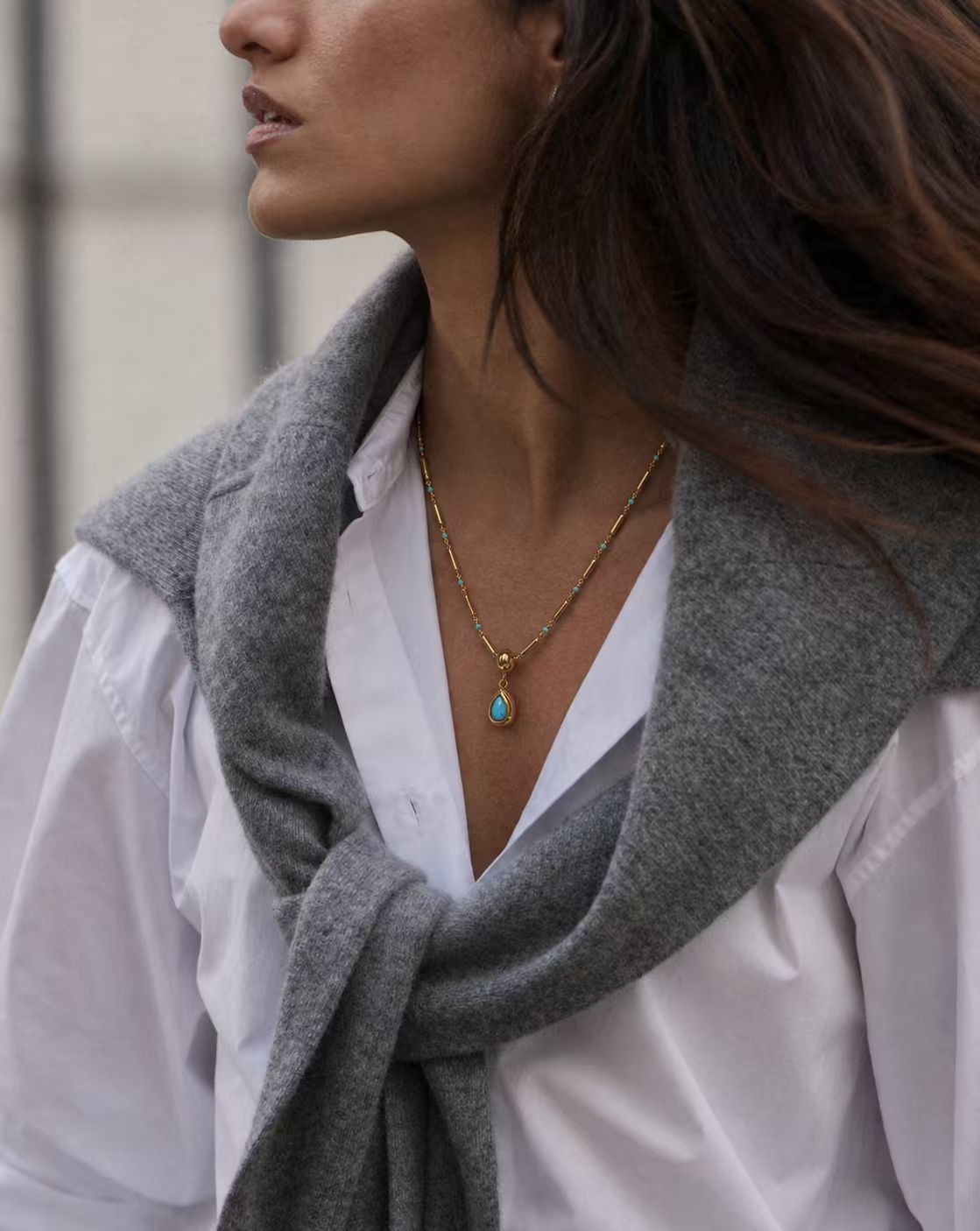 Turquoise Drop · Golden Tide