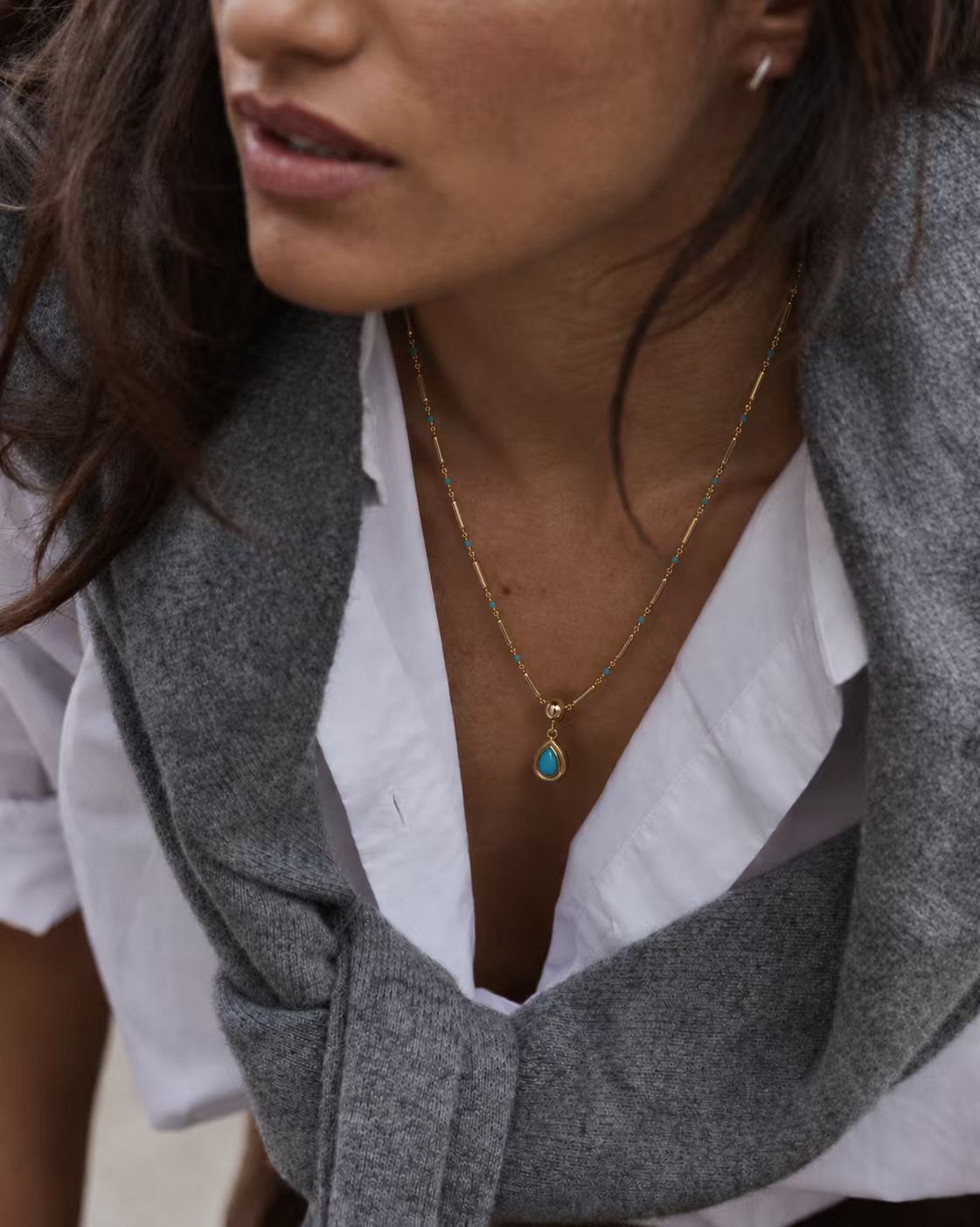 Turquoise Drop · Golden Tide