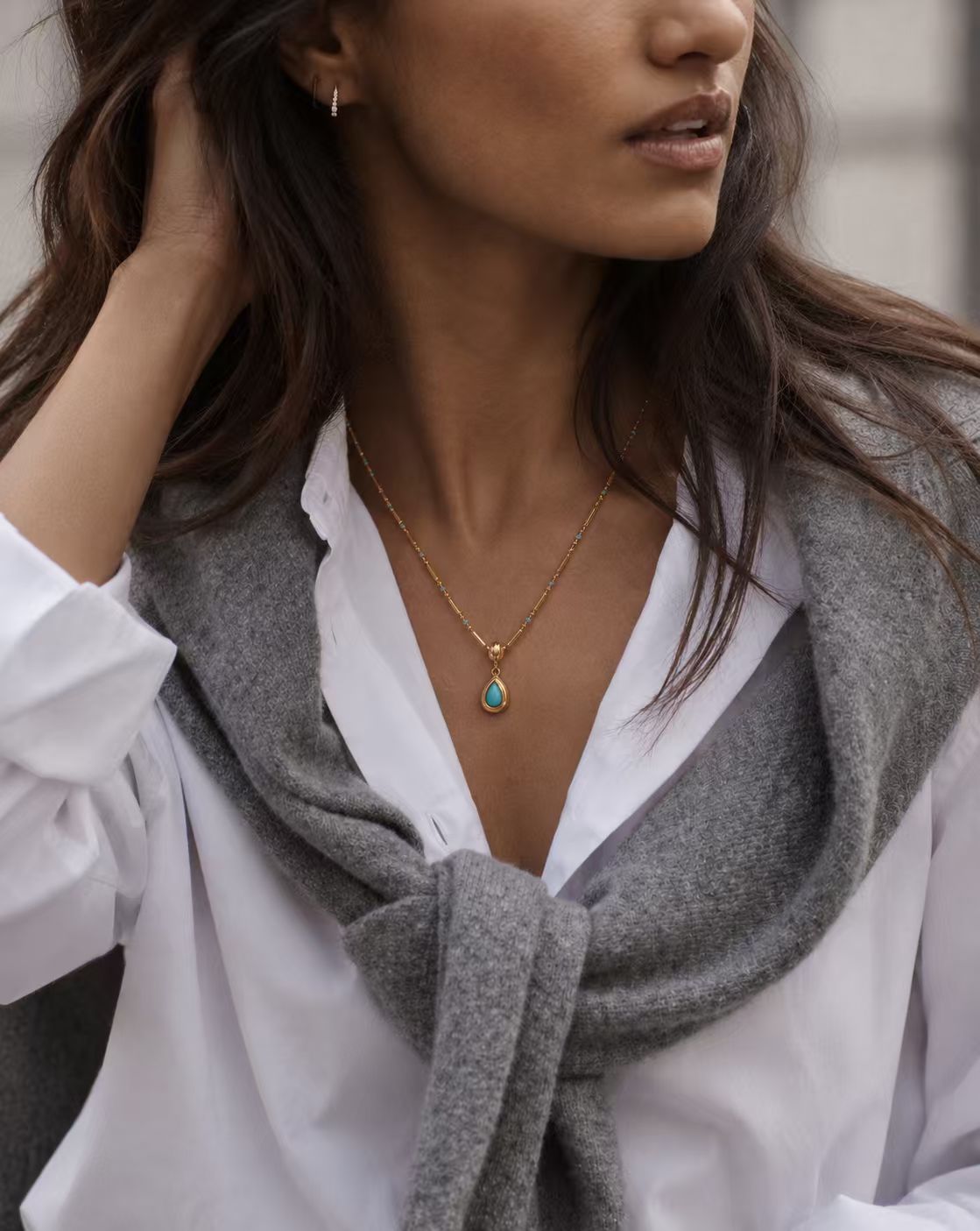 Turquoise Drop · Golden Tide