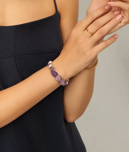 Violet Flow · Pearl Glow