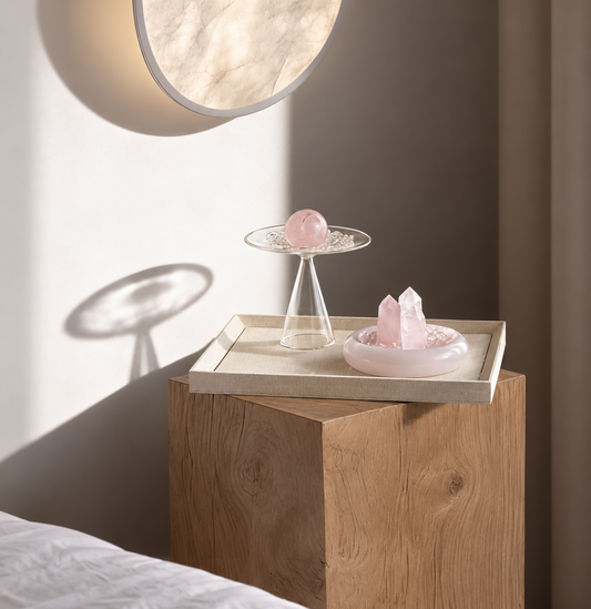 Rose Quartz Pedestal
