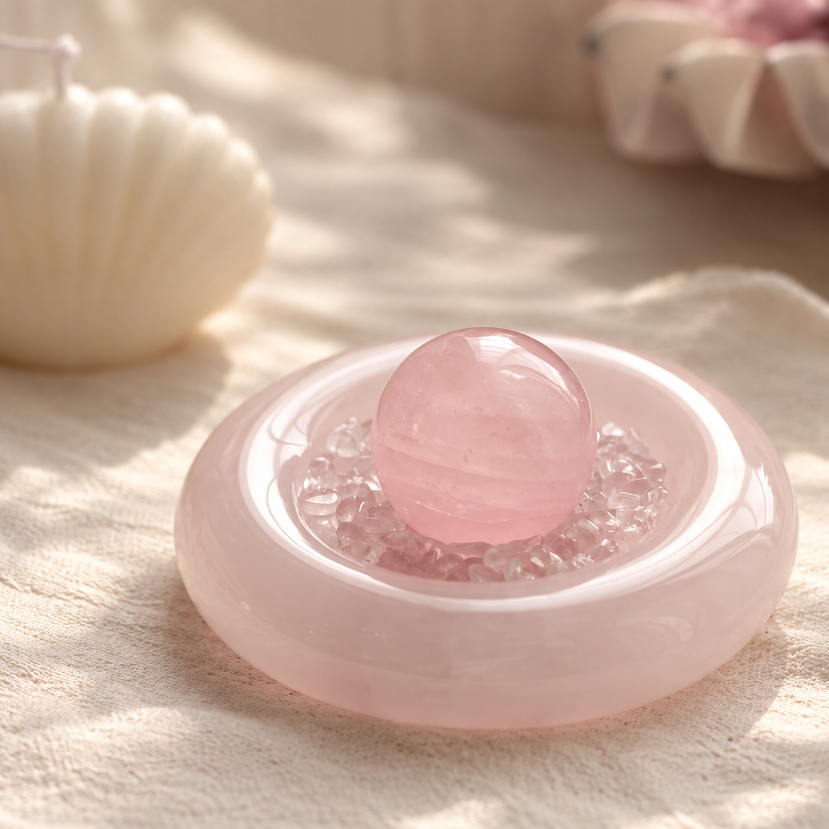 Blush Orbit · Rose Quartz