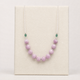 Kunzite Pearl Bloom Necklace