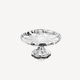 Prism Petal Glass Pedestal Bowl
