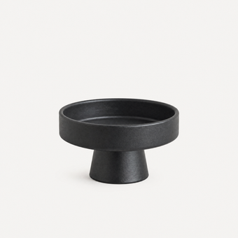 Sable Halo Pedestal Bowl