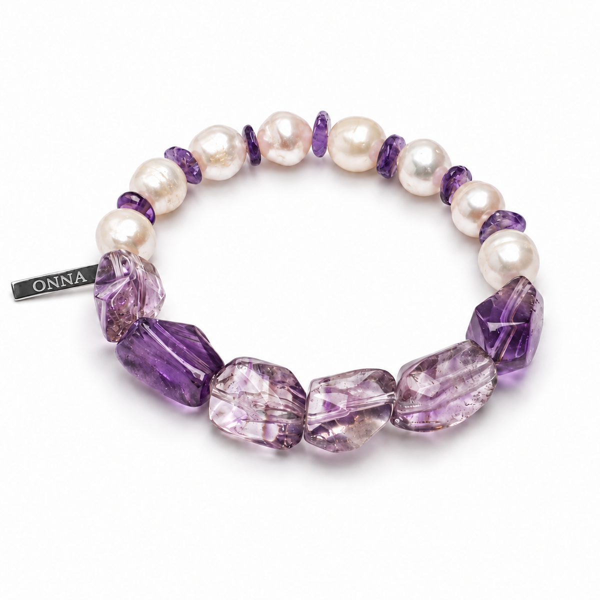 Violet Flow · Pearl Glow