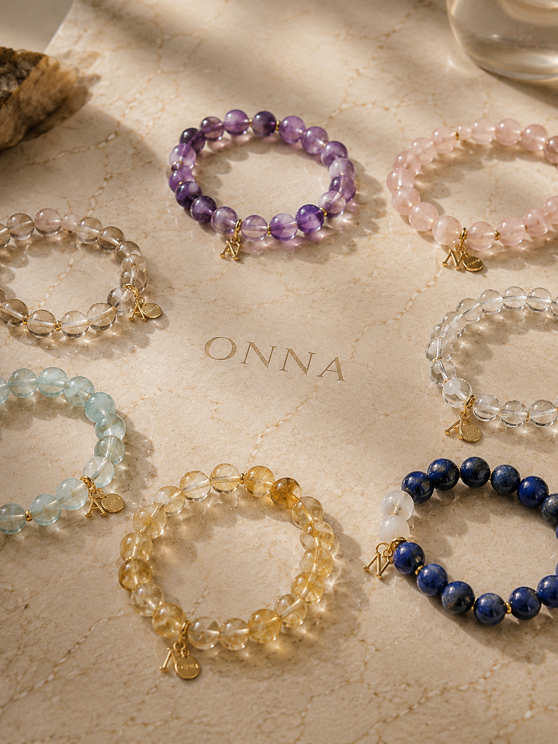 Crystal bracelets energy jewelry