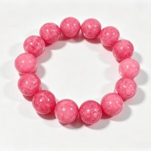 Rhodonite Love Bracelet – 14mm