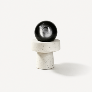 Silver Sheen Obsidian Protection Sphere
