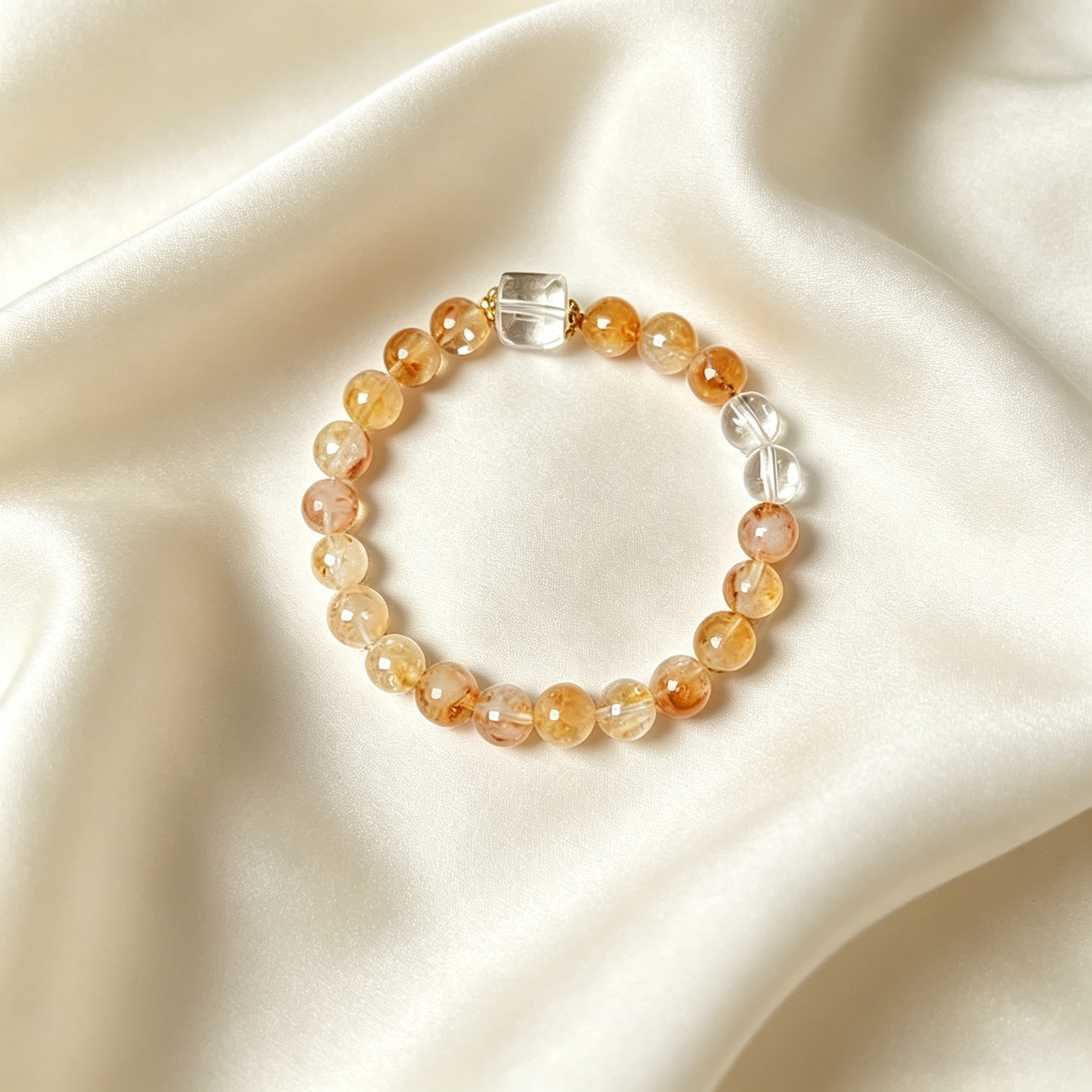 Golden Phantom Quartz Bracelet - Image 2