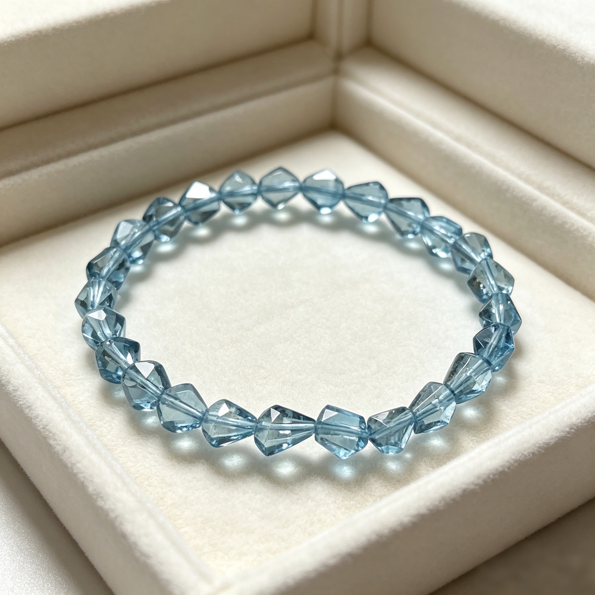 Aquamarine Bracelet - Image 2