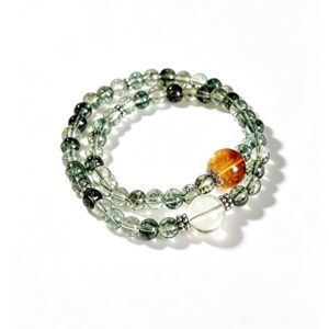 Green Phantom Quartz Bracelet