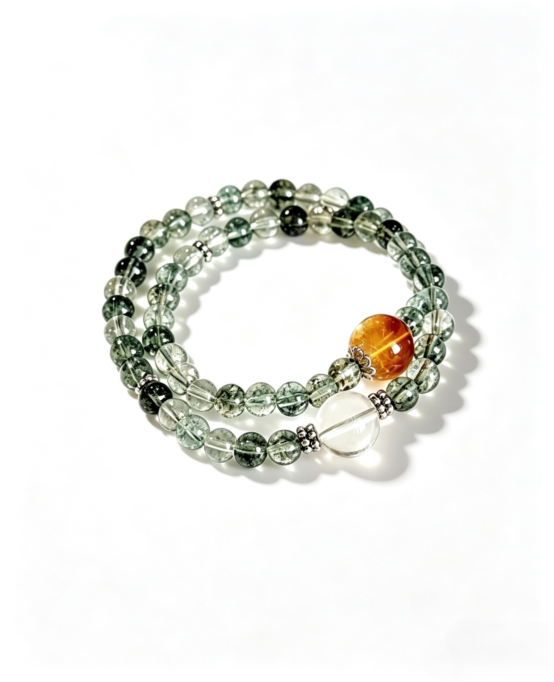 Green Phantom Quartz Bracelet