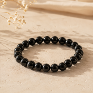 Black obsidian protection bracelet
