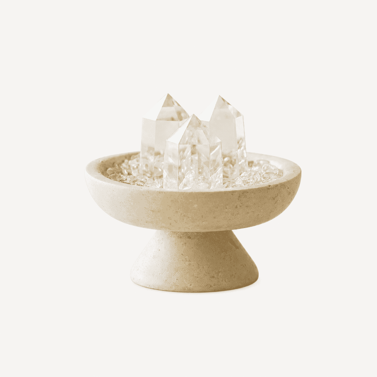 Clear Quartz Purification Vessel