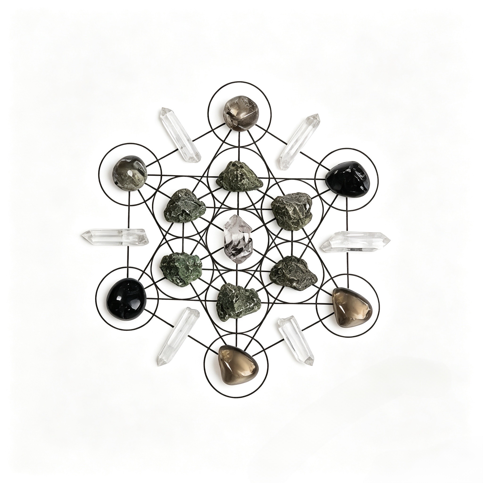 Protection & Clearing Crystal Grid Kit