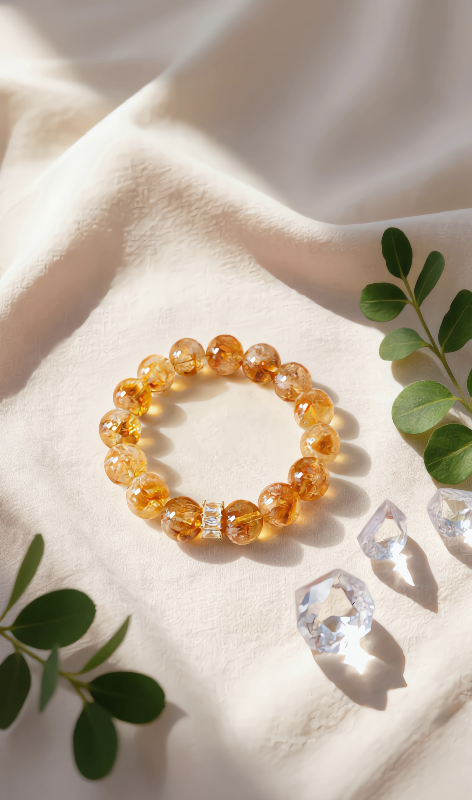 Golden Phantom Quartz Bracelet - Image 3