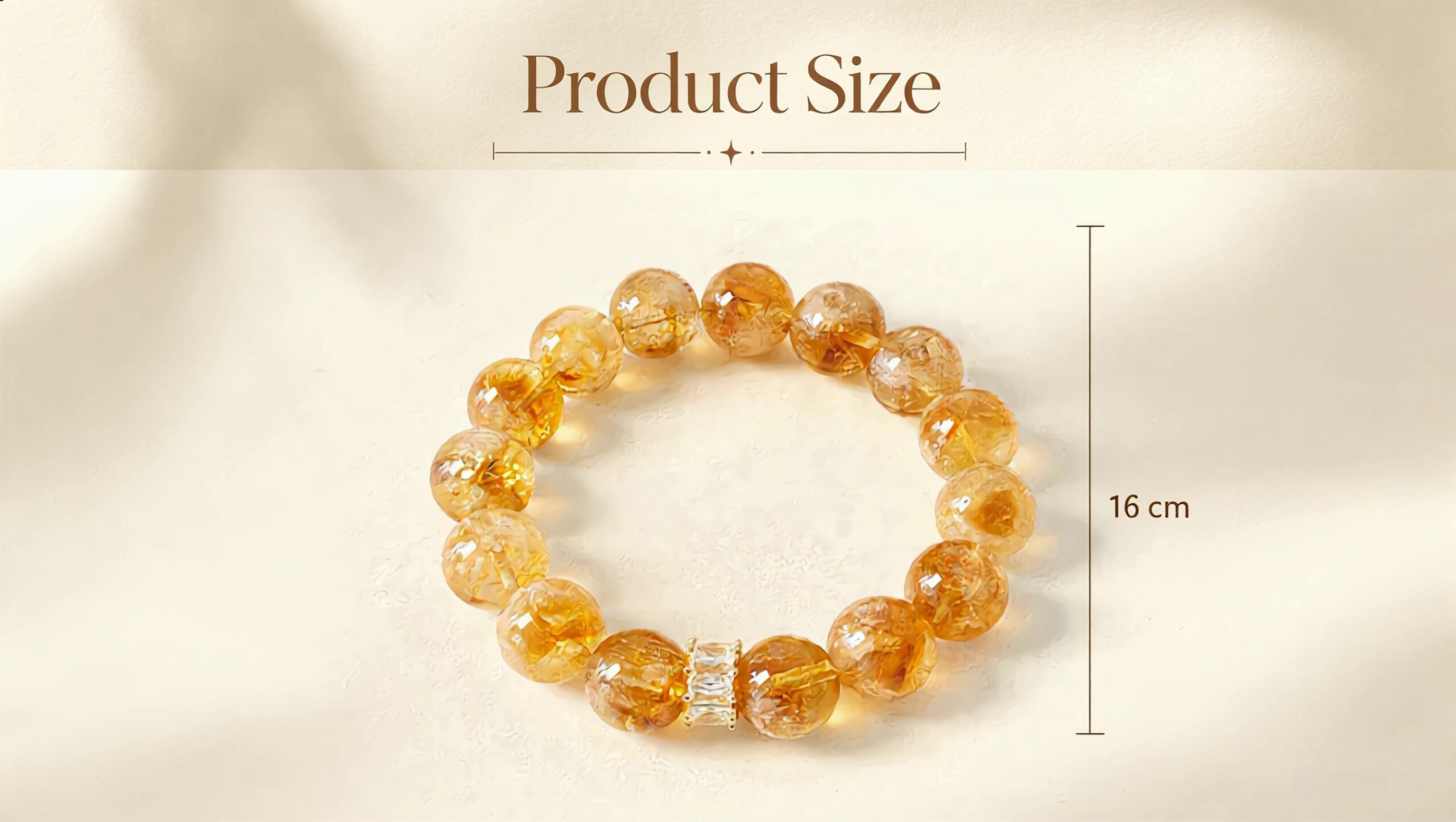 Golden Phantom Quartz Bracelet - Image 5