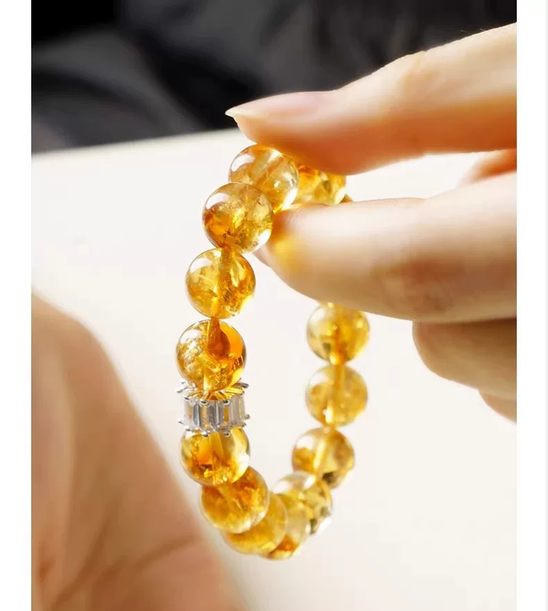 Golden Phantom Quartz Bracelet - Image 4