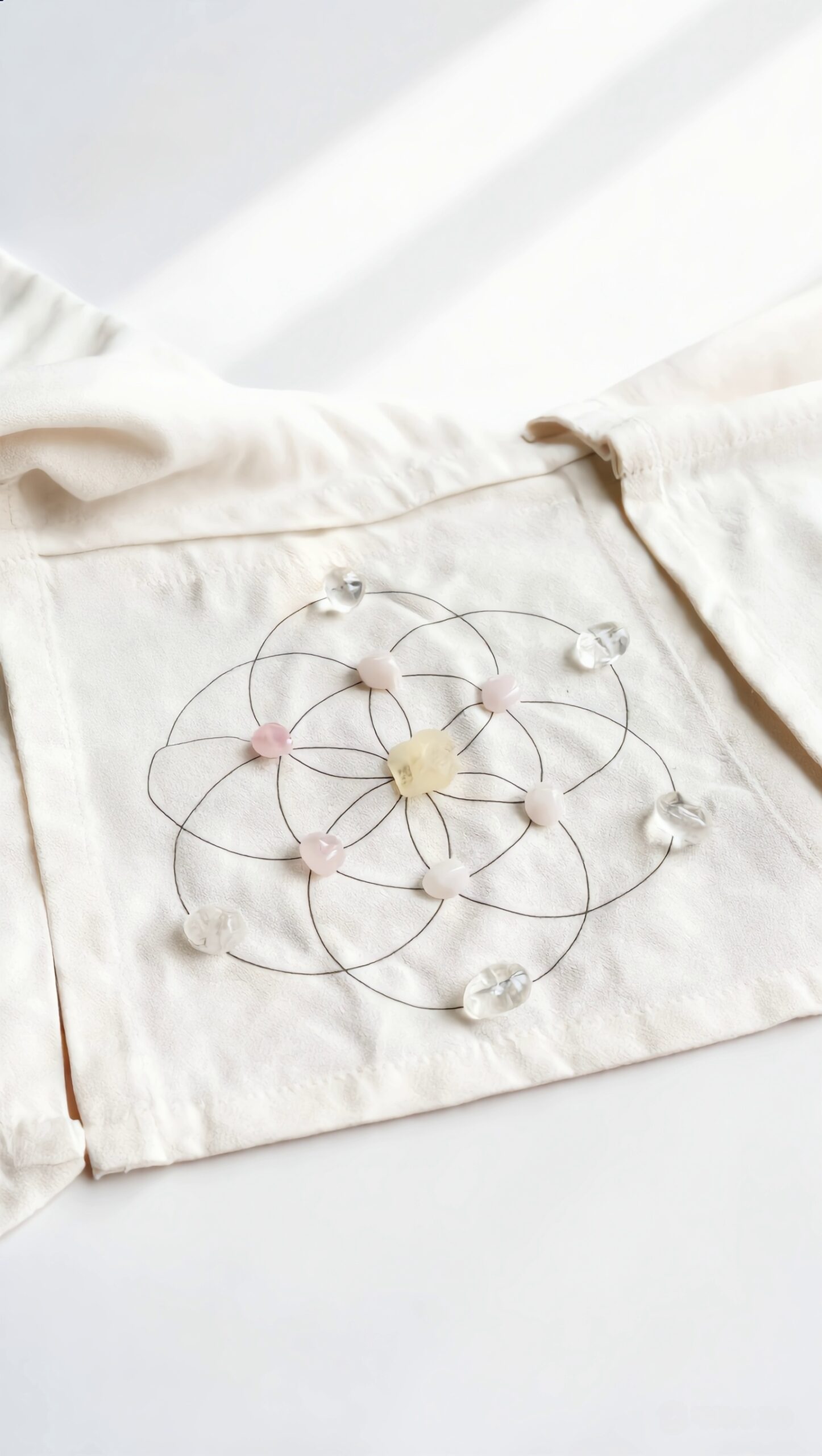 Love Manifestation Crystal Grid Kit - Image 2