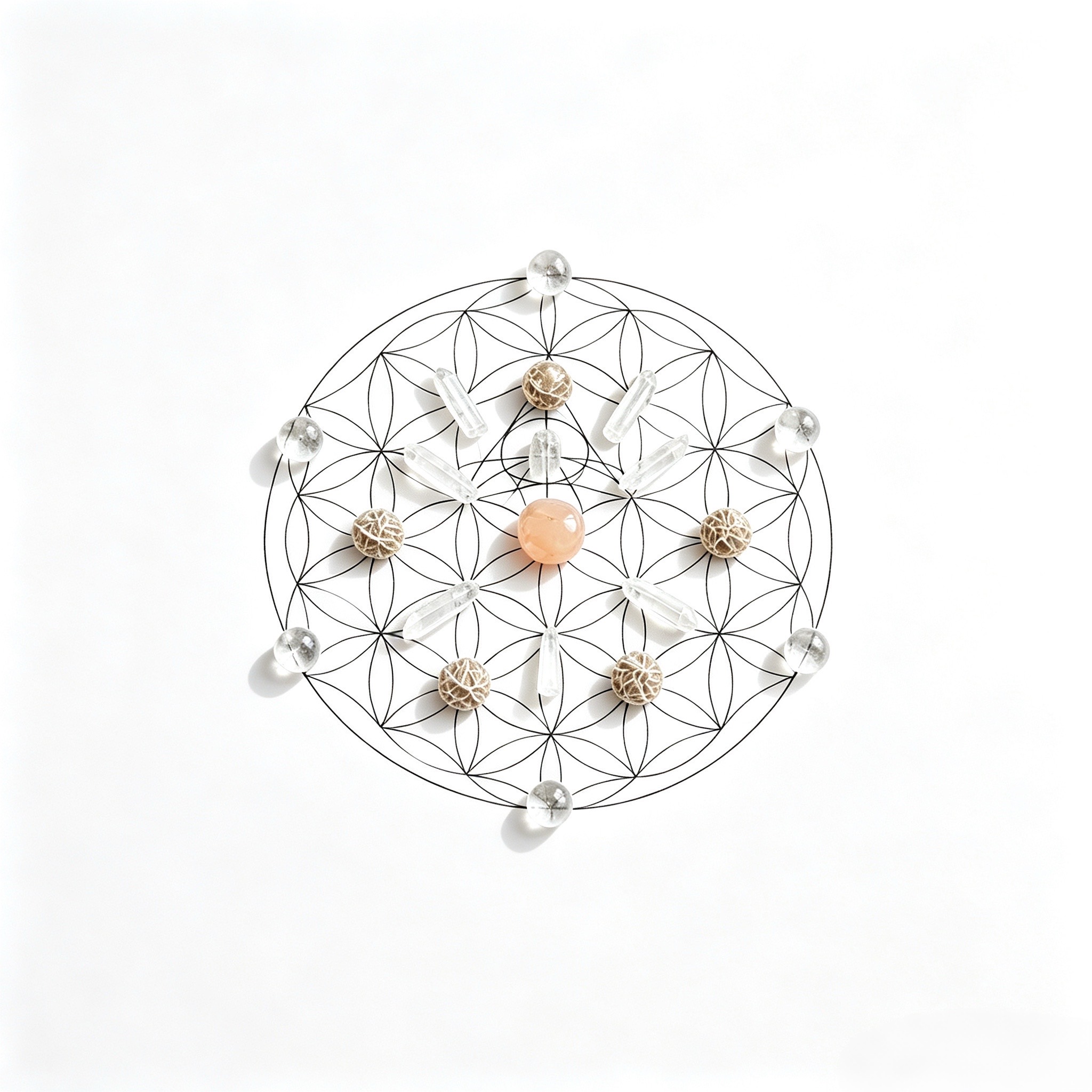 Grounding & Security Crystal Grid Kit